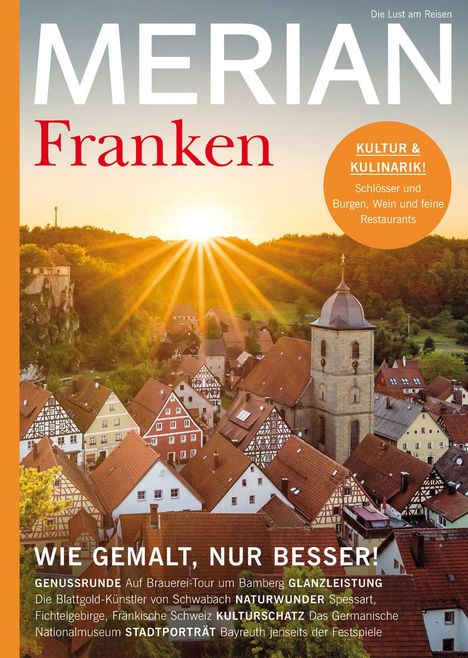 MERIAN Magazin Franken 03/22, Buch