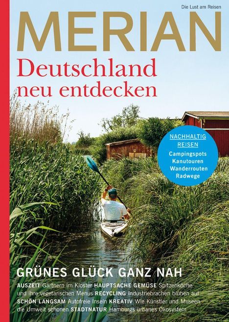 MERIAN Deutschland neu entdecken - Nachhaltig Reisen 08/2022, Buch