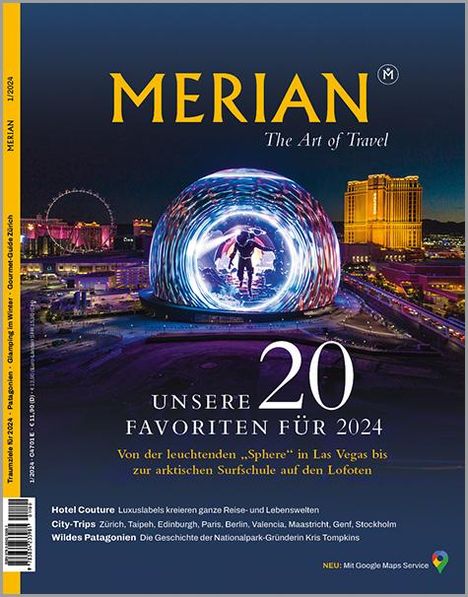 MERIAN Magazin 20 Favoriten 1/24, Buch