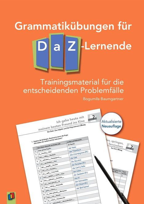 Bogumila Baumgartner: Grammatikübungen für DaZ-Lernende, Buch