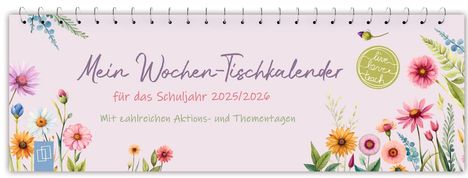 Mein Wochen-Tischkalender für das Schuljahr 2025/2026, Kalender