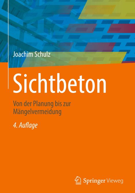 Joachim Schulz: Sichtbeton, Buch