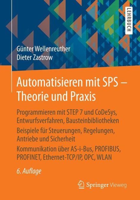 Dieter Zastrow: Automatisieren mit SPS - Theorie und Praxis, Buch