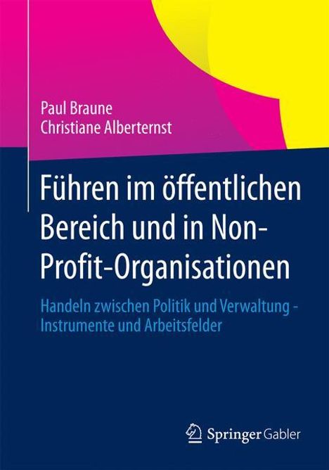 Christiane Alberternst: Führen im öffentlichen Bereich und in Non-Profit-Organisationen, Buch