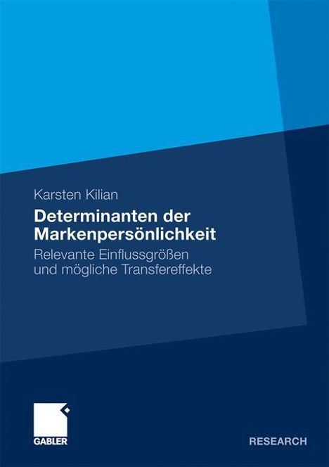 Karsten Kilian: Determinanten der Markenpersönlichkeit, Buch