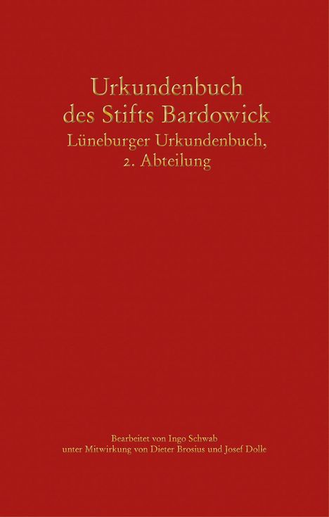 Urkundenbuch des Stifts Bardowick, Buch