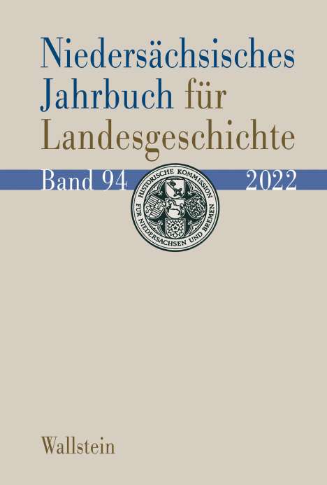 Niedersächsisches Jahrbuch für Landesgeschichte 94/2022, Buch