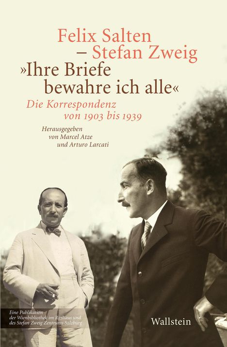 Felix Salten: 'Ihre Briefe bewahre ich alle', Buch