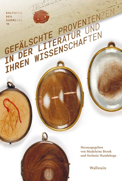 Gefälschte Provenienzen in der Literatur und ihren Wissenschaften, Buch