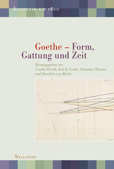 Goethe - Form, Gattung und Zeit, Buch