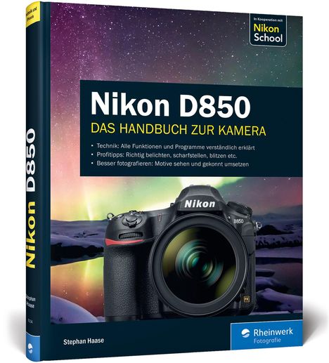 Stephan Haase: Nikon D850, Buch