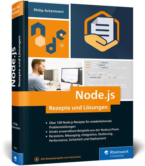 Philip Ackermann: Node.js - Rezepte und Lösungen, Buch