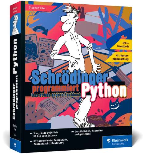 Stephan Elter: Schrödinger programmiert Python, Buch