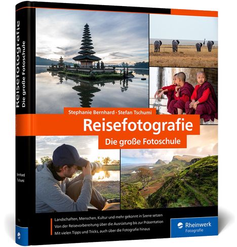 Stephanie Bernhard: Reisefotografie, Buch