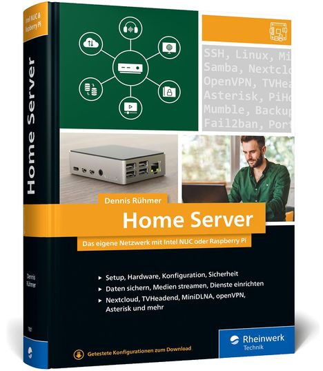 Dennis Rühmer: Home Server, Buch