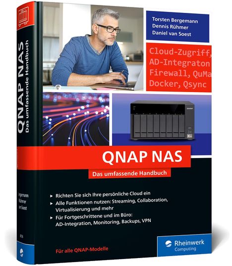 Dennis Rühmer: Qnap Nas, Buch