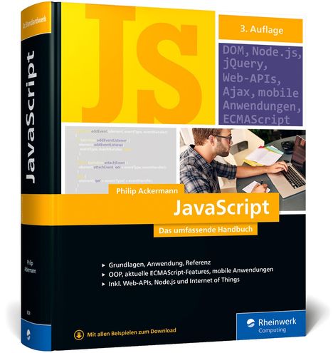 Philip Ackermann: JavaScript, Buch