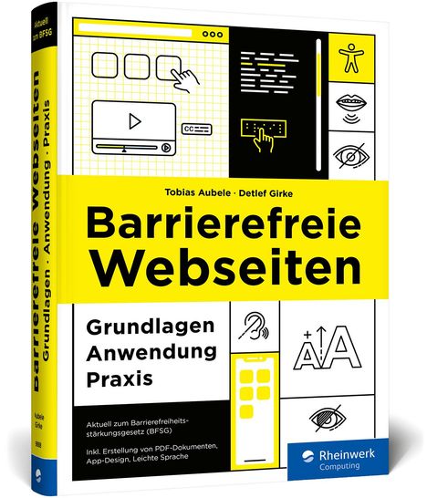 Tobias Aubele: Barrierefreie Webseiten, Buch