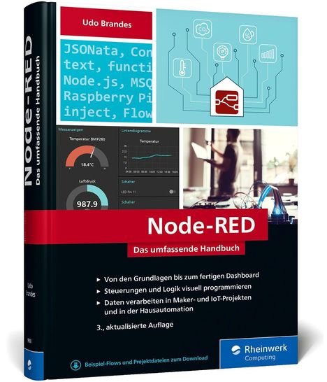 Udo Brandes: Node-RED, Buch