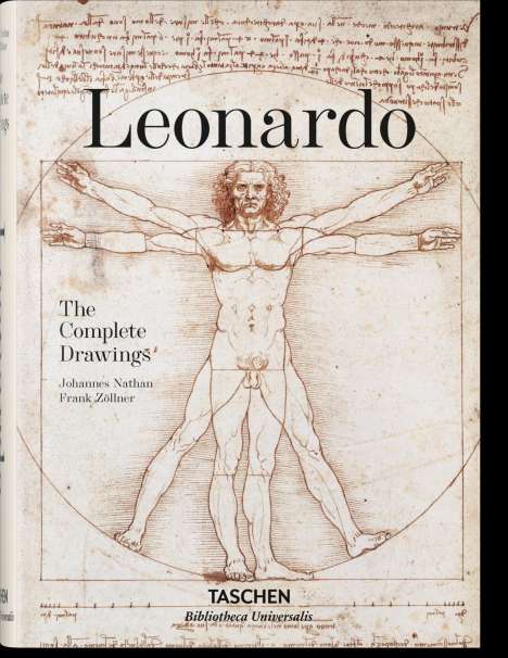 Frank Zöllner: Leonardo da Vinci. Das zeichnerische Werk, Buch