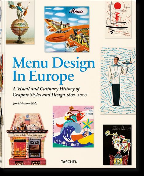 Steven Heller: Menu Design in Europe, Buch