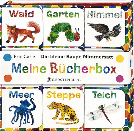 Eric Carle: Die kleine Raupe Nimmersatt - Meine Bücherbox, Buch