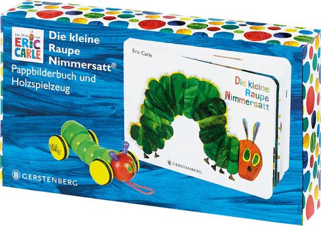 Eric Carle: Carle, E: Die kleine Raupe Nimmersatt - Geschenkset Pappbild, Buch