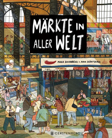 Maria Bakhareva: Märkte in aller Welt, Buch