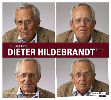 Dieter Hildebrandt: Die große Dieter Hildebrandt-Box, 9 CDs