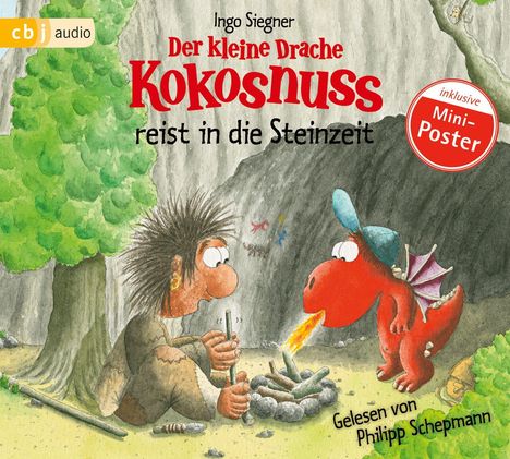 Ingo Siegner: Der kleine Drache Kokosnuss reist in die Steinzeit, CD