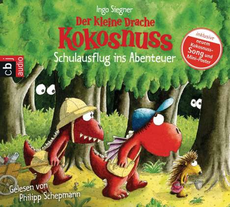 Ingo Siegner: Der kleine Drache Kokosnuss - Schulausflug ins Abenteuer, CD