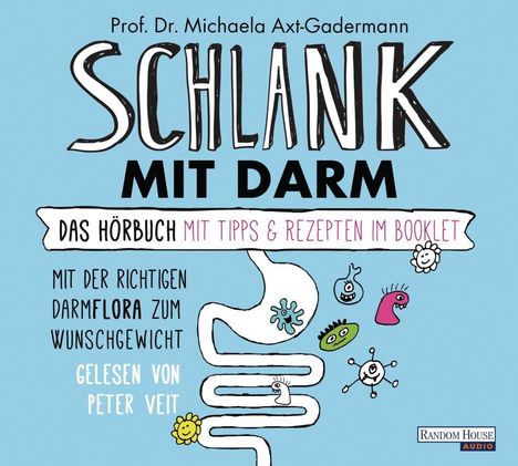 Michaela Axt-Gadermann: Schlank mit Darm, 2 CDs
