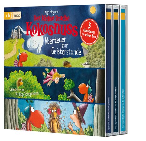 Ingo Siegner: Der kleine Drache Kokosnuss, 3 CDs