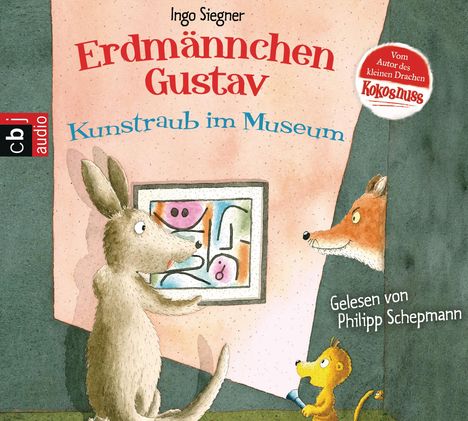 Ingo Siegner: Erdmännchen Gustav - Kunstraub im Museum, CD