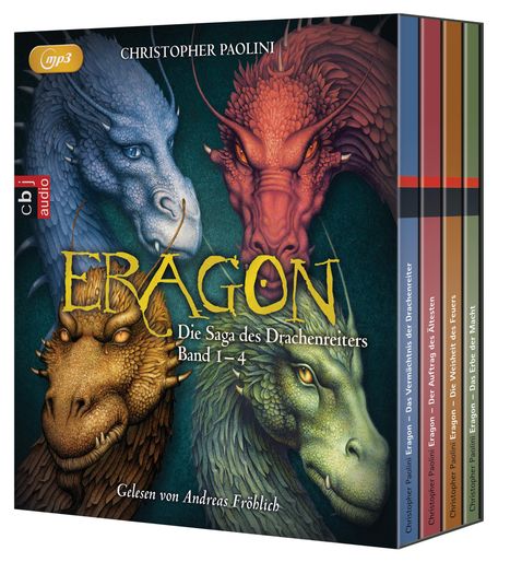 ERAGON - Die Saga des Drachenreiters, 16 MP3-CDs