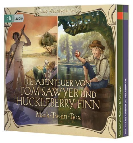 Mark Twain: Die Abenteuer von Tom Sawyer und Huckleberry Finn, 6 CDs