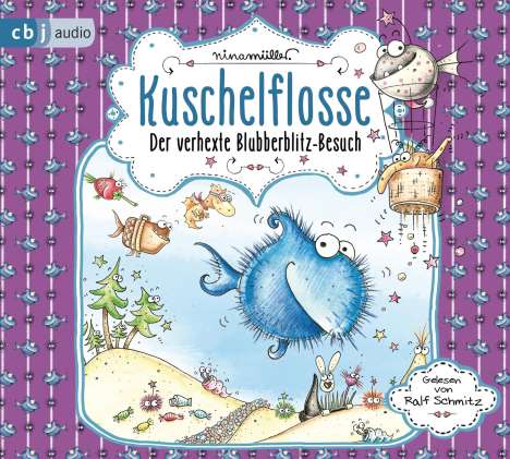 Kuschelflosse-Der verhexte Blubberblitz-Besuch, 2 CDs