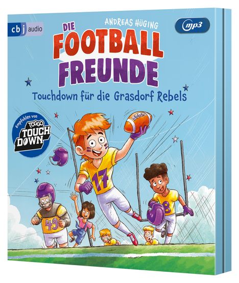 Andreas Hüging: Die Football-Freunde - Touchdown für die Grasdorf Rebels, MP3-CD