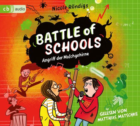 Battle of Schools - Angriff der Molchgehirne, 3 CDs