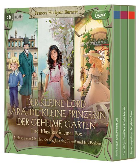 Der kleine Lord. Sara, die kleine Prinzessin. Der, 3 MP3-CDs