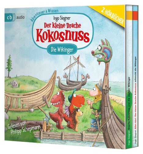 Der kleine Drache Kokosnuss - Abenteuer &amp; Wissen D, 2 CDs