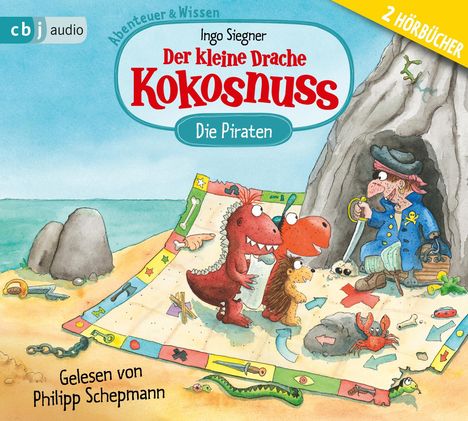 Der kleine Drache Kokosnuss - Abenteuer &amp; Wissen P, 2 CDs