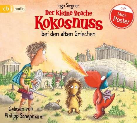 Ingo Siegner: Der kleine Drache Kokosnuss bei den alten Griechen, CD