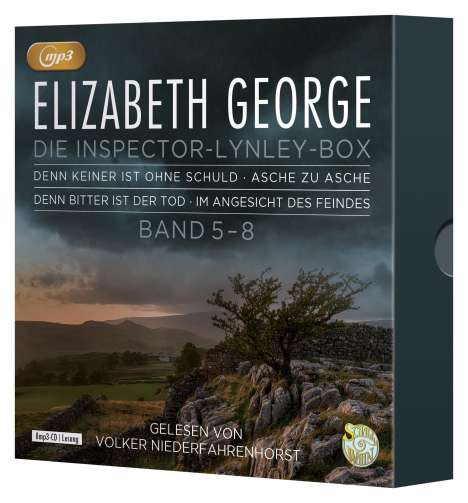 Elizabeth George: Die Inspector-Lynley-Box, 8 MP3-CDs