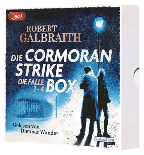 Robert Galbraith: Die Cormoran Strike Box, 12 MP3-CDs