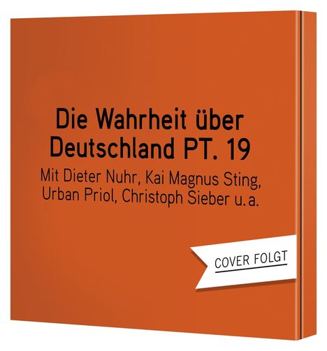 Dieter Nuhr: Die Wahrheit über Deutschland - Teil 19, CD