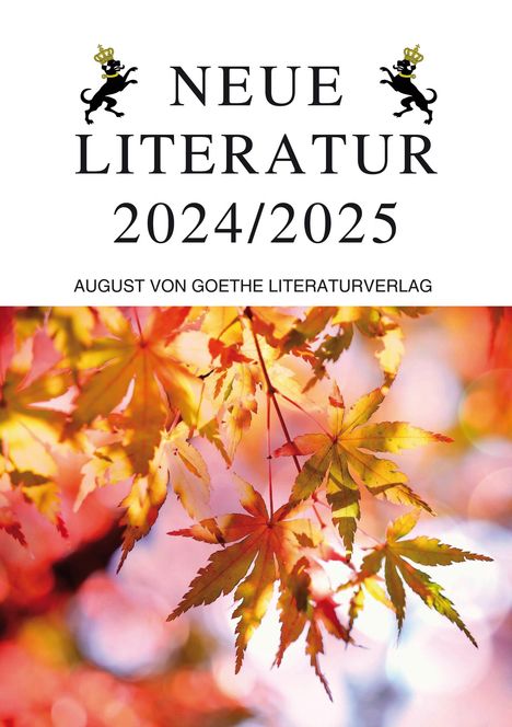 Neue Literatur 2024/2025, Buch