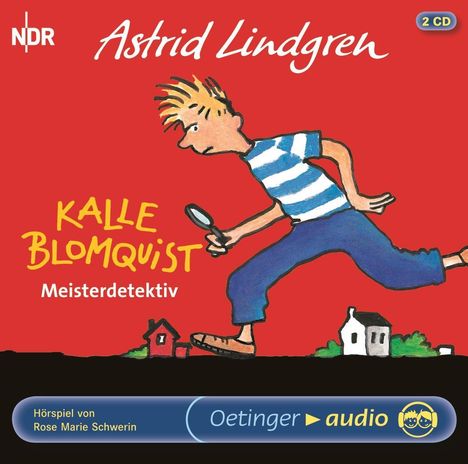 Astrid Lindgren - Kalle Blomquist, der Meisterdetektiv, 2 CDs