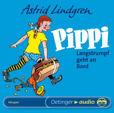 Astrid Lindgren: Pippi Langstrumpf geht an Bord. CD, CD