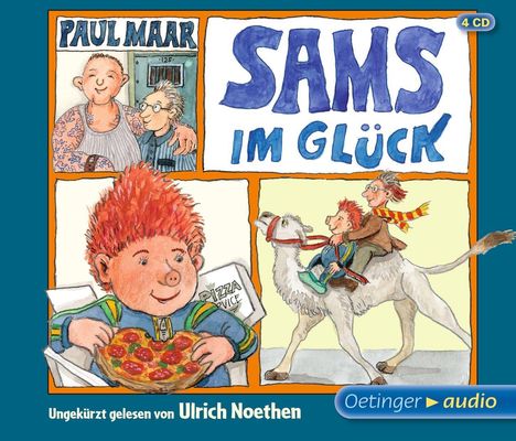 Paul Maar: Sams im Glück, 4 CDs